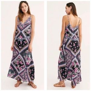 NWT Free People Graphite Combo Dress